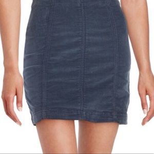 Free people modern femme corduroy skirt size 6